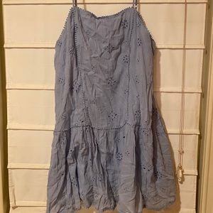 NWT Aerie dress with eyelet detail